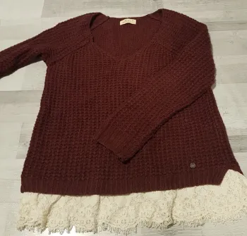 Pull Col V - Hollister - T.M