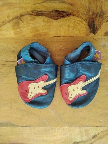 Chaussons cuir