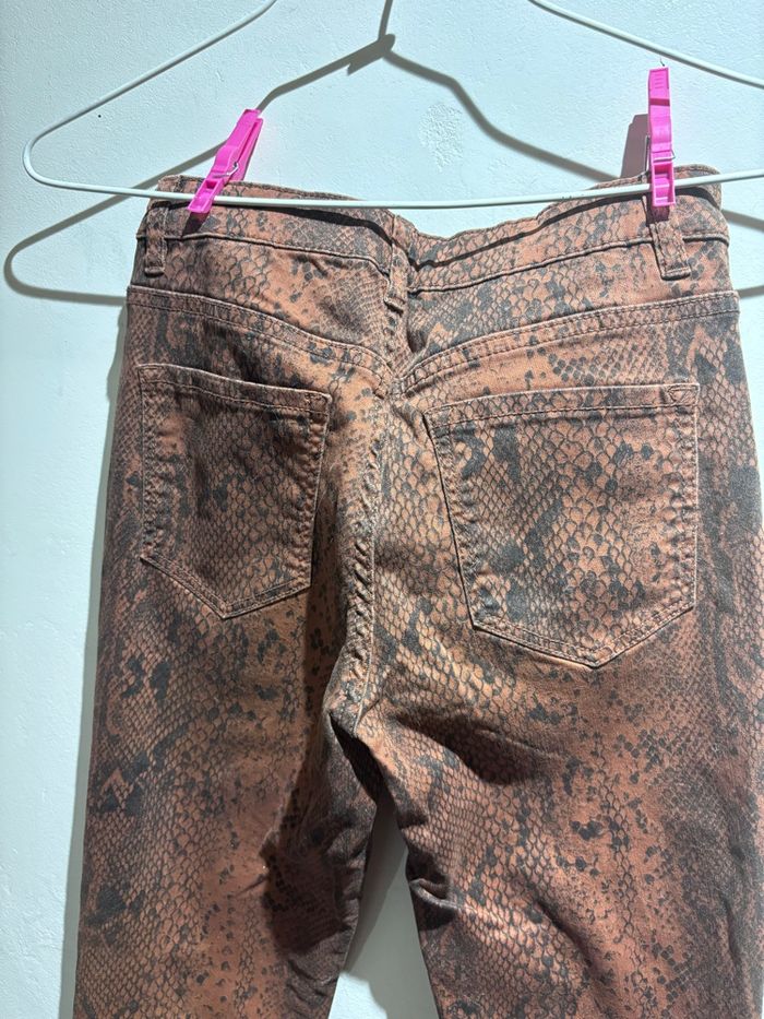 Pantalon jean vieux python Pimkie XS - photo numéro 7