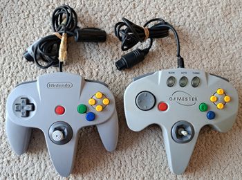 🎮 Lot de 2 manettes Nintendo 64 N64 - non testées