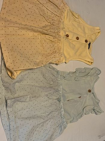 Lot 3 robe 6 mois été