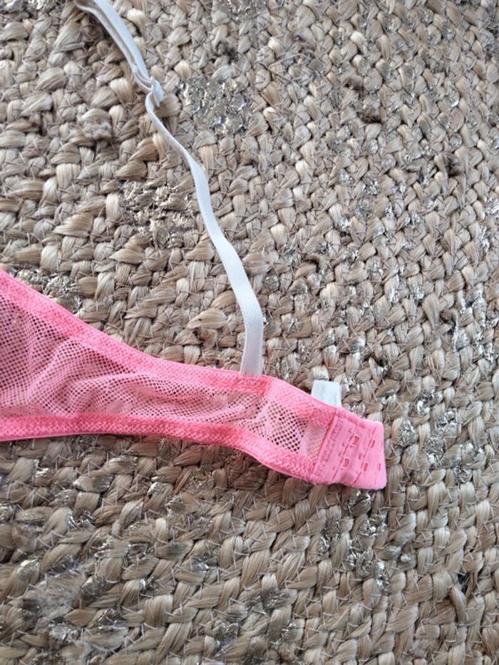 Soutien gorge rose 85b Etam - photo numéro 5