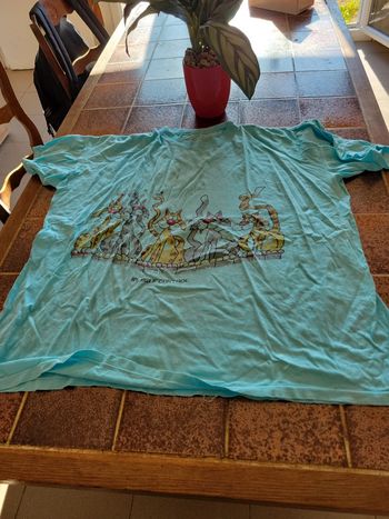 Tee-shirt manches courtes motif chats