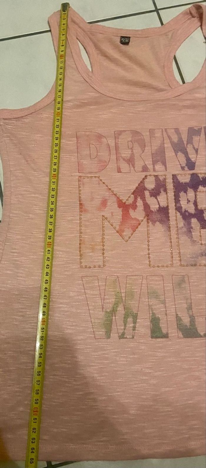 Débardeur »Pimkie »rose pâle et multicolore - photo numéro 4