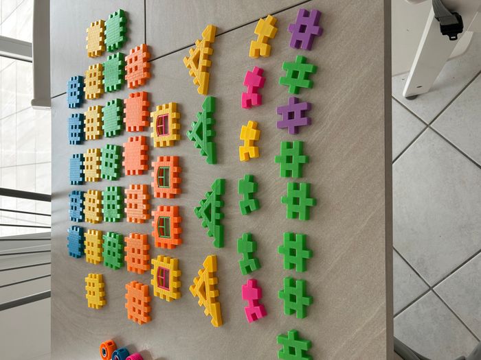Maxi lot de blocs de construction 82 pièces - photo numéro 3