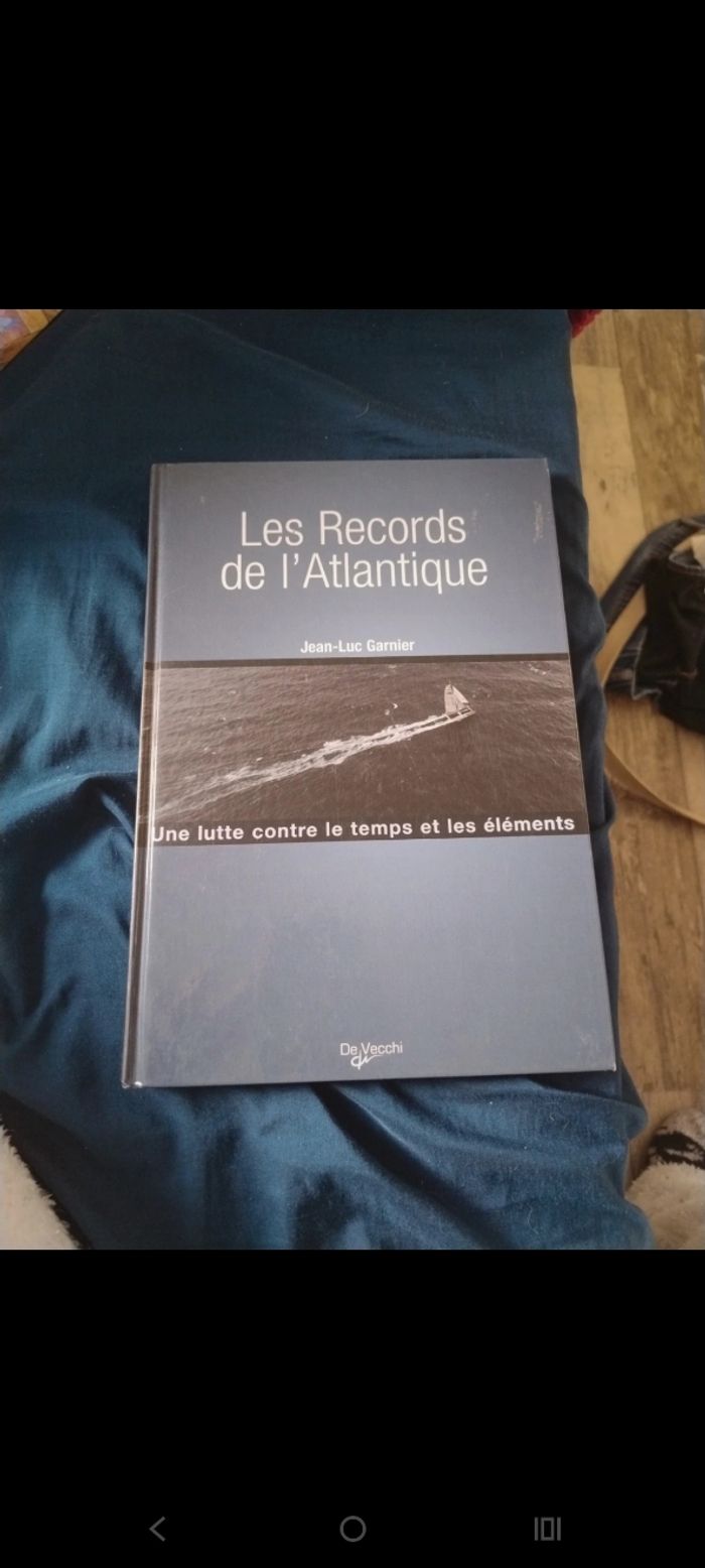 Livre le record de l'Atlantique