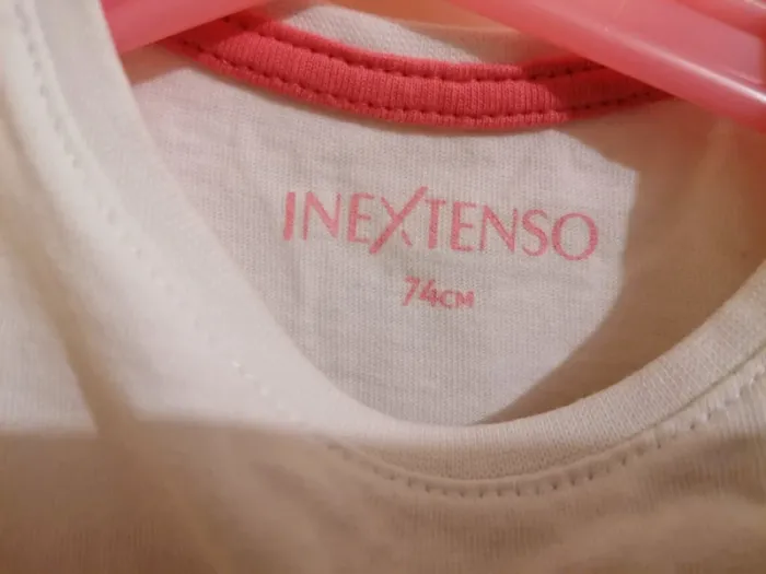 Ensemble tee shirt short in extenso 12 mois - photo numéro 4
