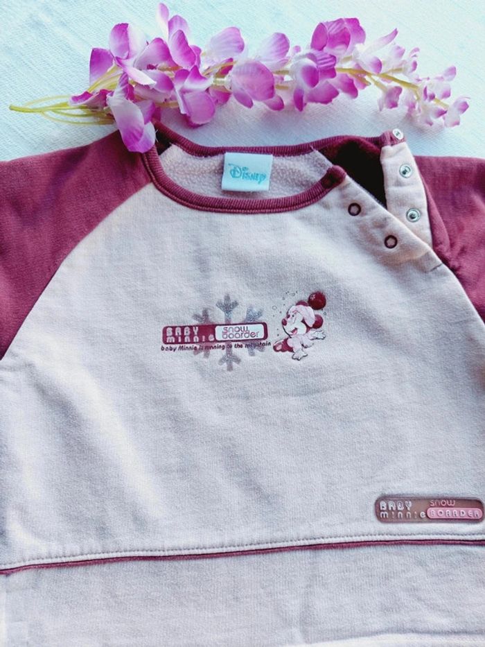 Pull Disney Minnie 12 mois - photo numéro 4