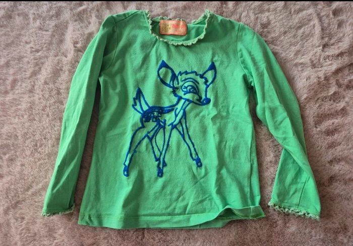 Tee shirt manche longue bambi