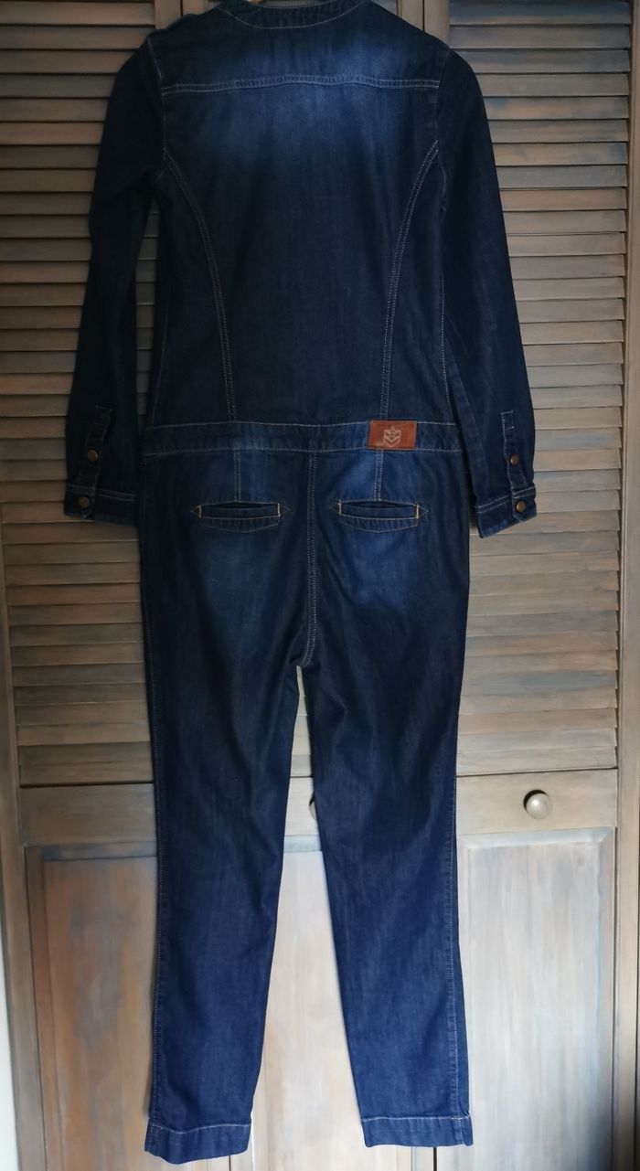 Combinaison en jean manches longues Freeman - photo numéro 3