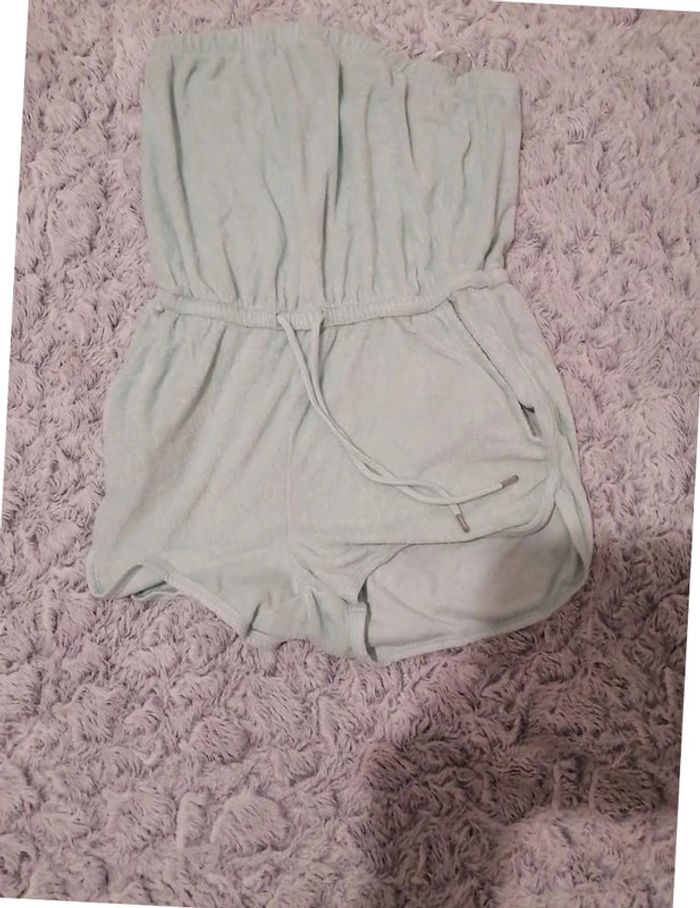 combi short camaieu bleu clair taille S