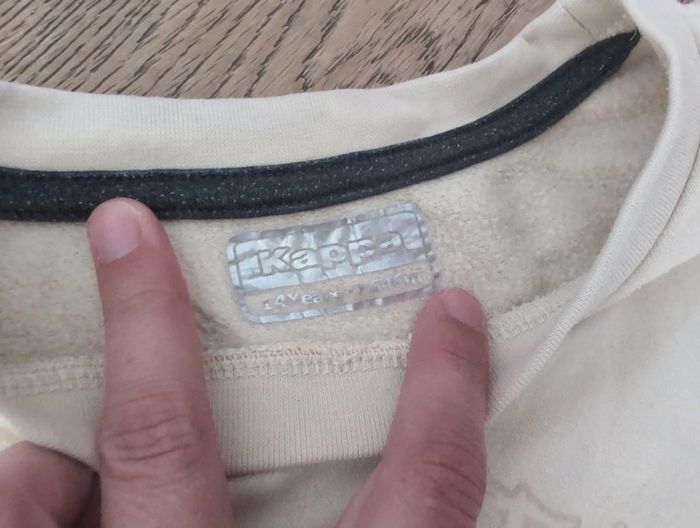 Sweat kappa beige 14 ans - photo numéro 3