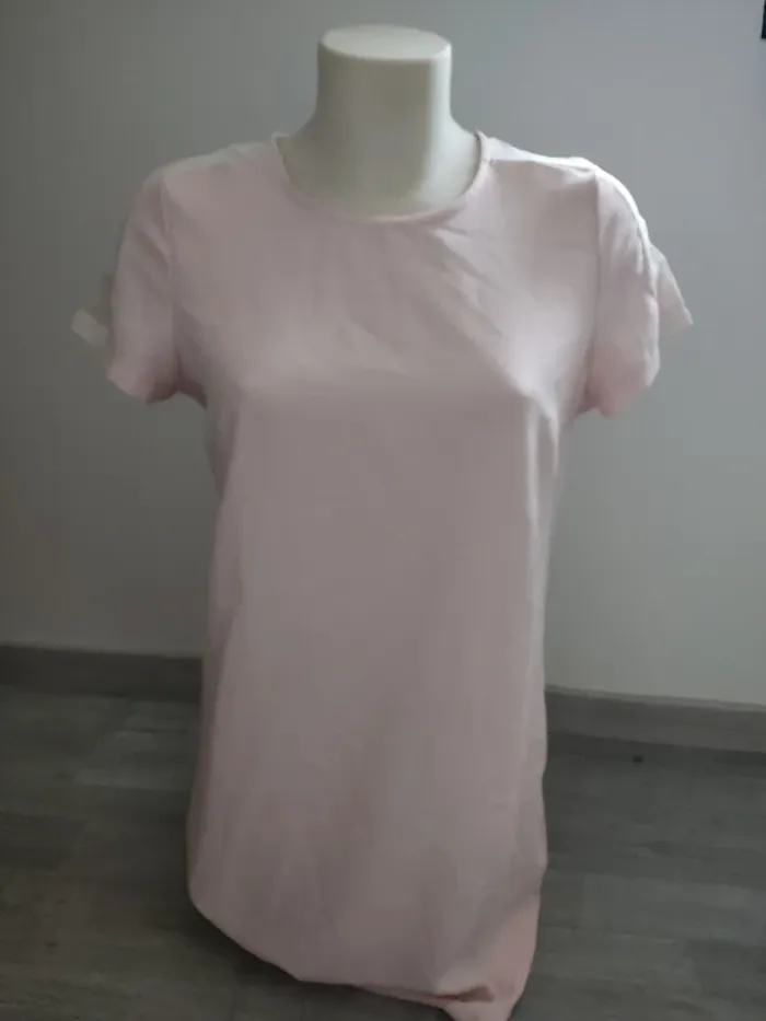 Robe rose poudré