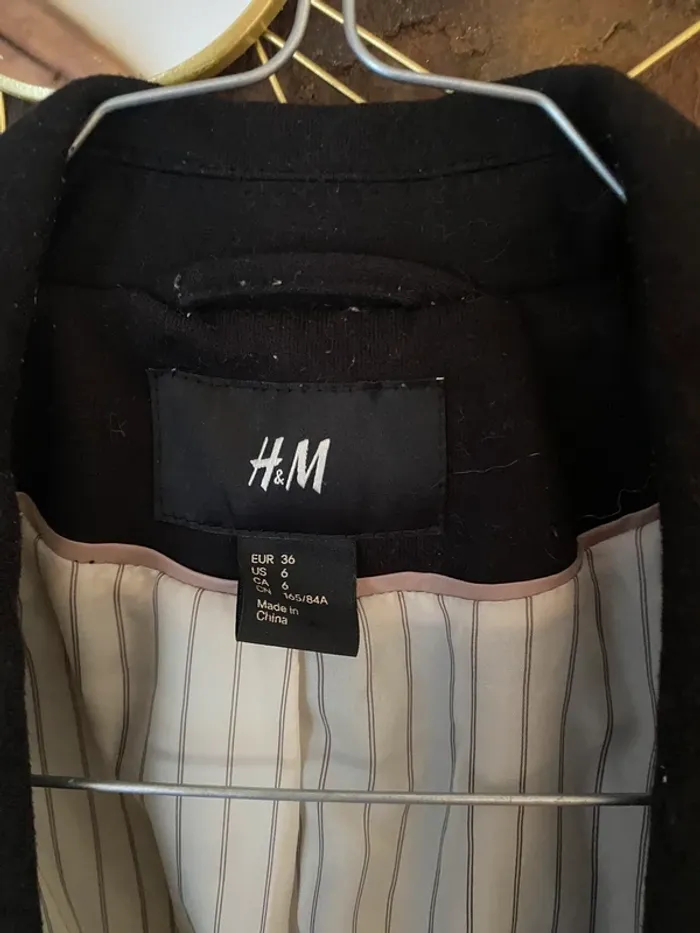 Blazer noir H&M - photo numéro 2