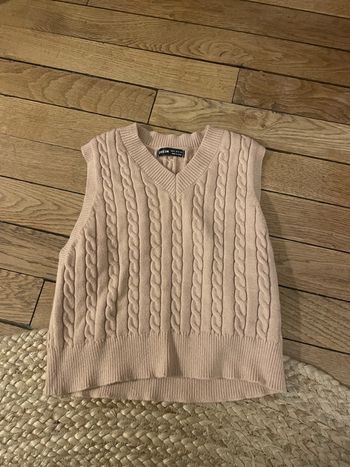 Pull sans manches