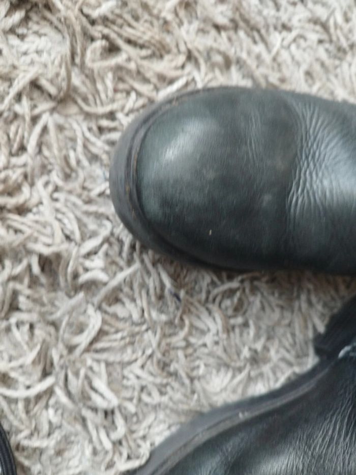 Bottes la redoute taille 32 en cuir - photo numéro 4