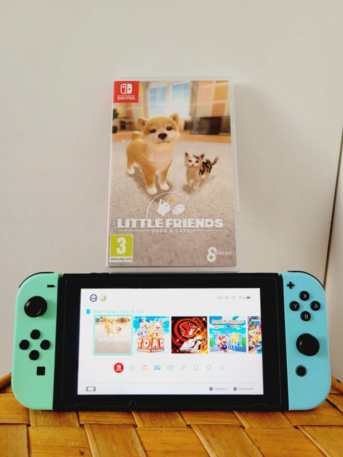 Jeu Nintendo Switch Nintendogs Little Friends Dogs and Cats complet - photo numéro 3