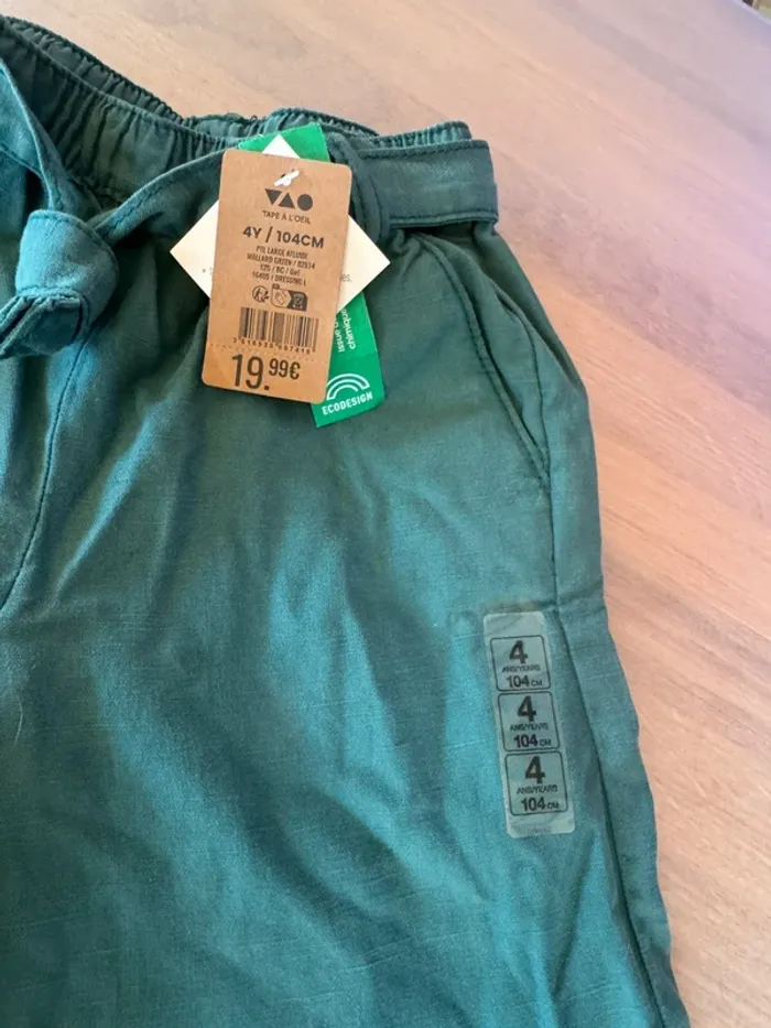 Pantalon neuf TAO 4 ans - photo numéro 2