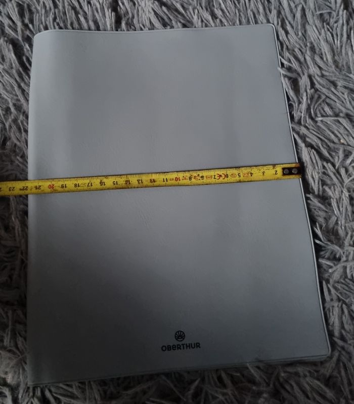 Protège cahier gris 21X27cm - photo numéro 4