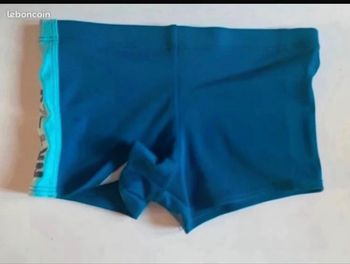 Boxer / Maillot de bain TRÈS BON ÉTAT taille 3 ans couleur bleu