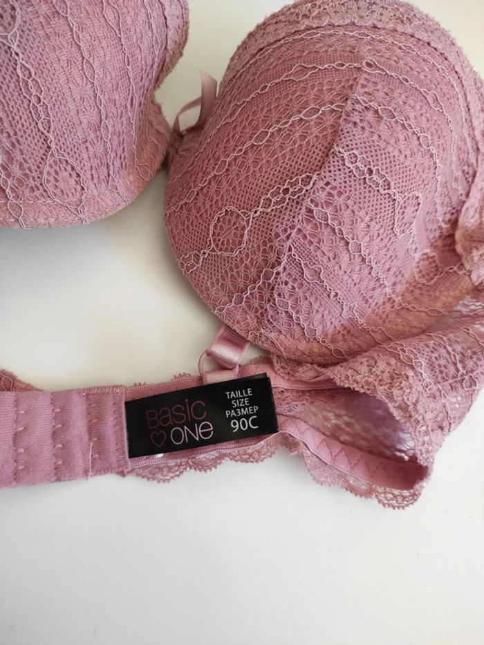 Soutien gorge rose 90 c - photo numéro 5