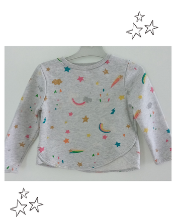 Kiabi sweat d'hiver 3 ans fille