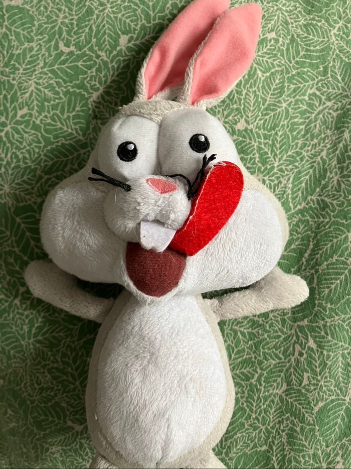 Peluche lapin - photo numéro 2