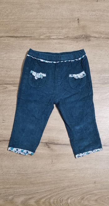 Pantalon velours 12 mois