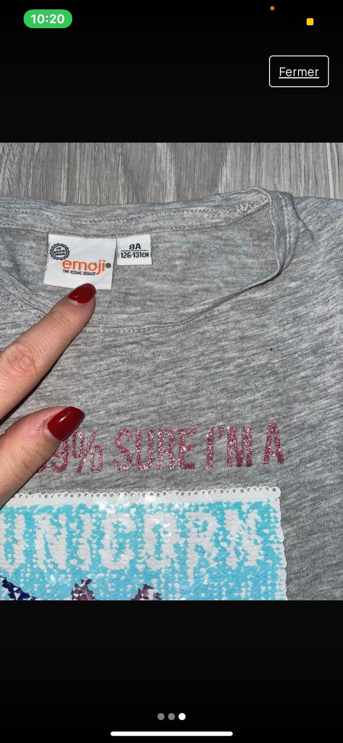 Teeshirt 8 ans - photo numéro 3