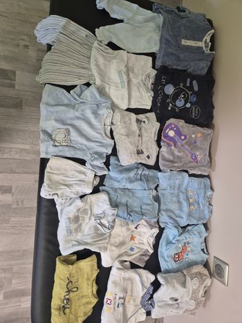 Lot de 14 pyjamas velours 3mois