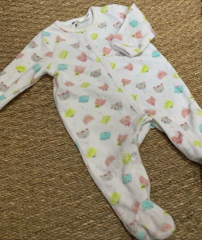Lot de pyjama/grenoullières d’hiver bébé 3 mois - photo numéro 3