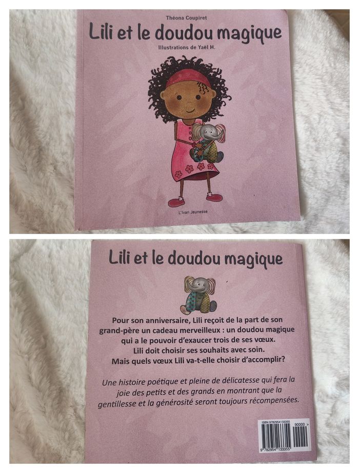 Livre “Lili et le doudou magique” – Théona Coupiret – Très bon état - photo numéro 3