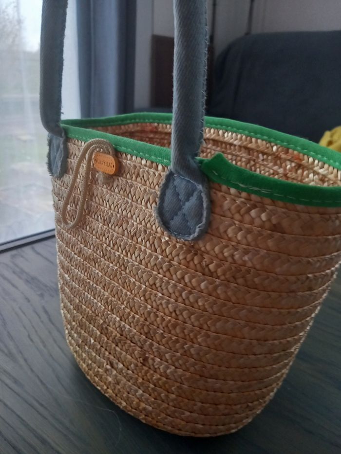 Sac panier enen osier - photo numéro 3