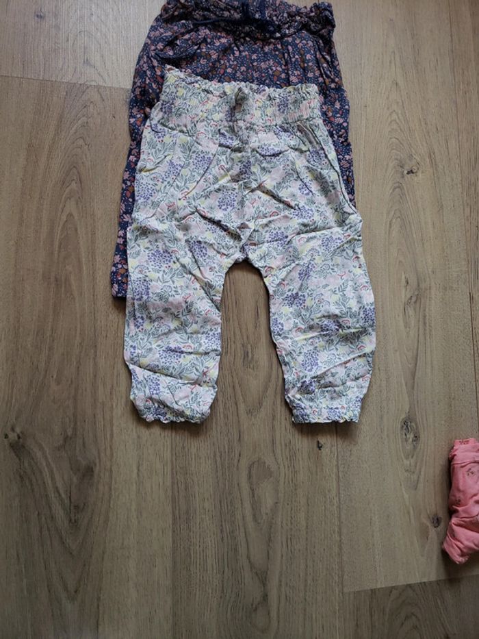 Lot de 3 pantalons légers Verbaudet 18 mois 81 cm - photo numéro 7