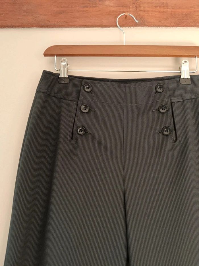 Pantalon bleu marine rayures tennis Burton - photo numéro 5