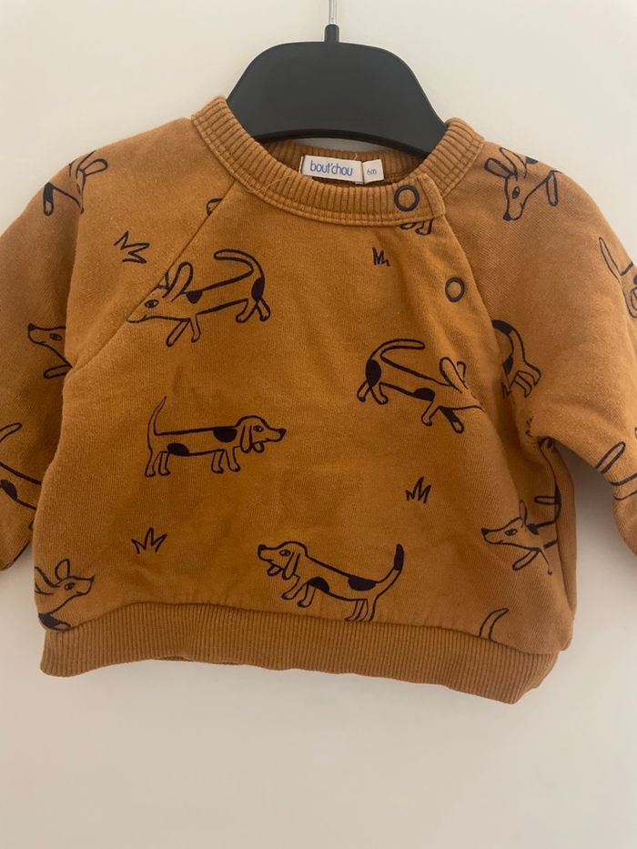 Sweat 6M marron