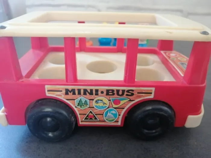 mini bus vintage fisher price - photo numéro 6