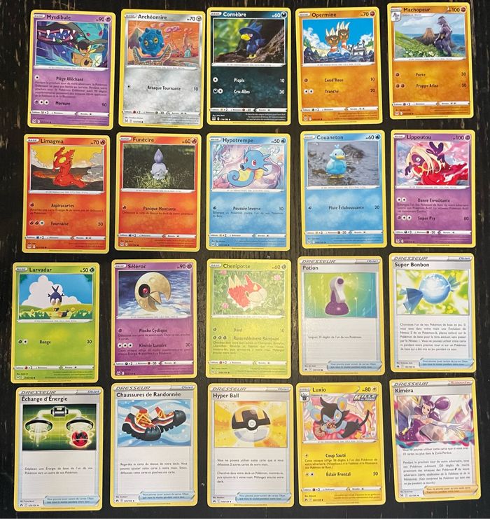 Lot 20 cartes Pokémon - photo numéro 2