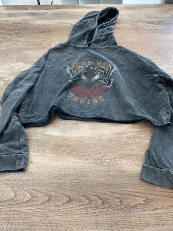 Sweat pull capuche croc top taille M