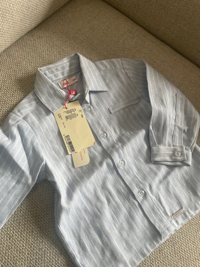 Chemise Condor neuve avec étiquette 12 mois