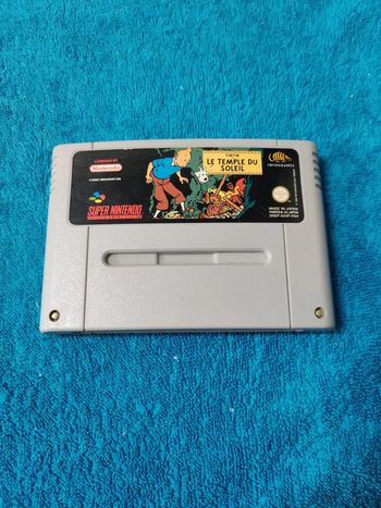SNES Tintin le temple du soleil