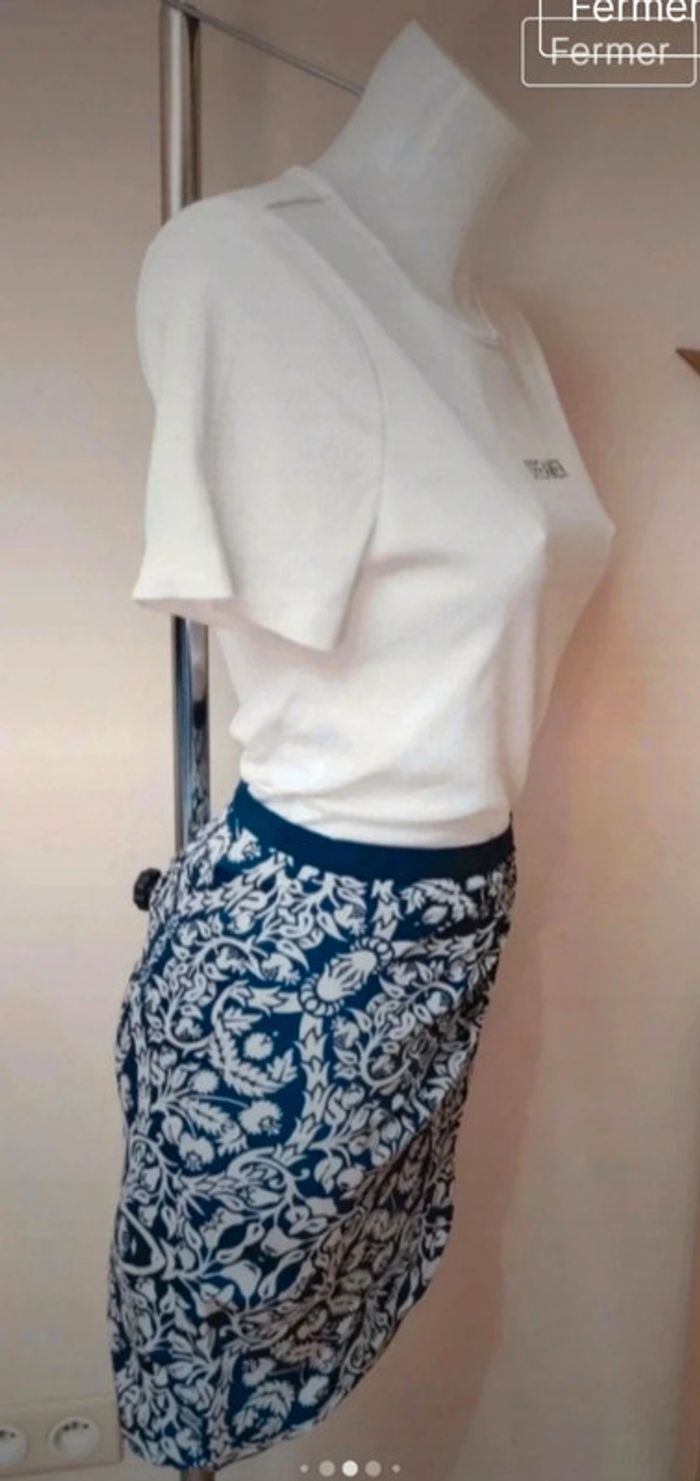 🌼Magnifique Jupe porte feuille Naf Naf neuve taille 40🌼 - photo numéro 4