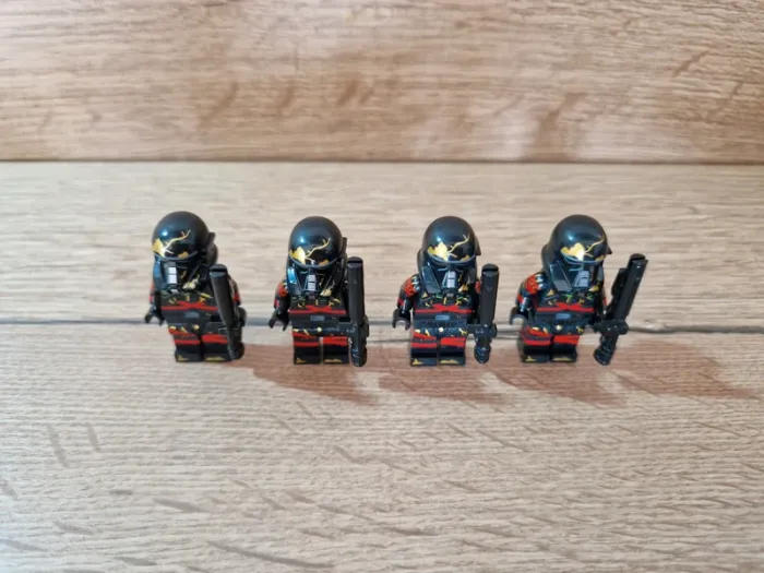 Figurines type lego 4 Dead Troopers stormtroopers star wars - photo numéro 5