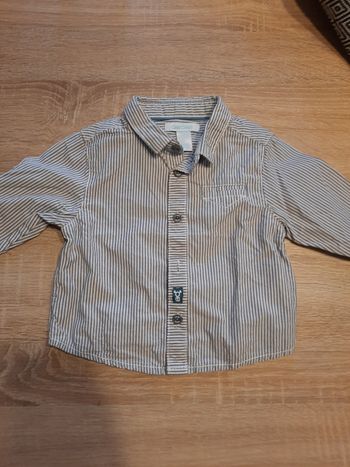 Chemise manches longues