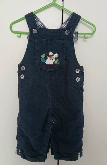 Salopette Sergent Major taille 6 mois