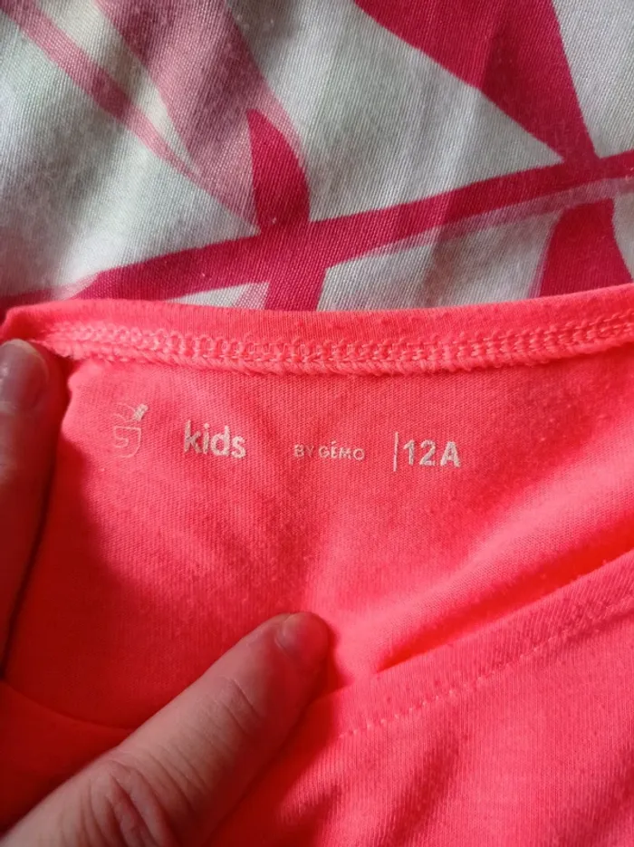 T-shirt rose enfant fille - photo numéro 2