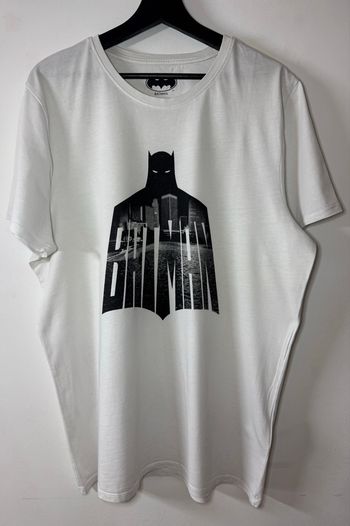 T-shirt blanc Batman