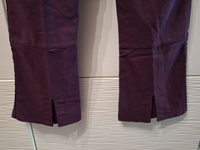 Pantalon léger prune - photo numéro 3