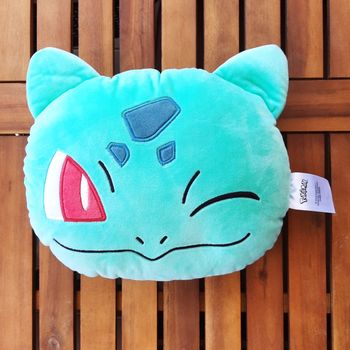 Coussin Bulbizarre Pokémon – peluche moelleuse 30 cm