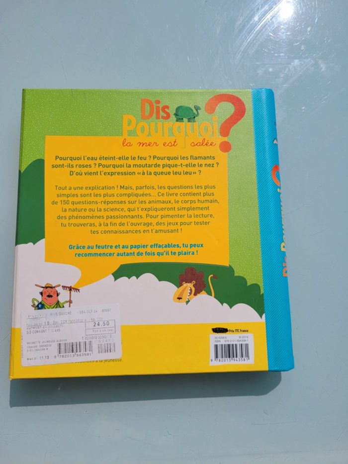 Livre avec feutre effaçable Dis Pourquoi la mer est salée ? (48) - photo numéro 16